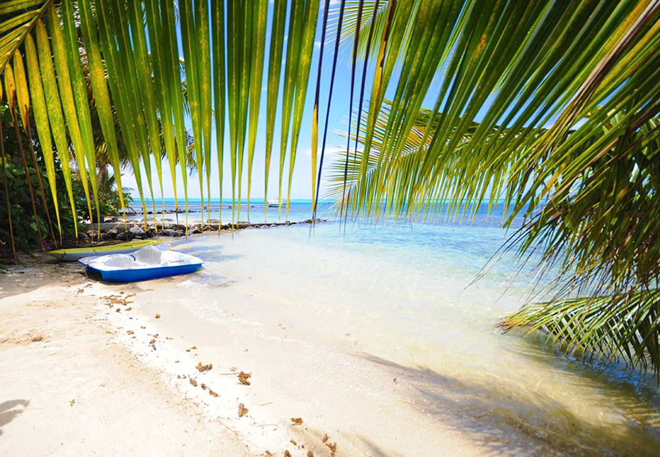 Villa à Maharepa - #2 Beach Villa Bliss by TAHITI VILLAS