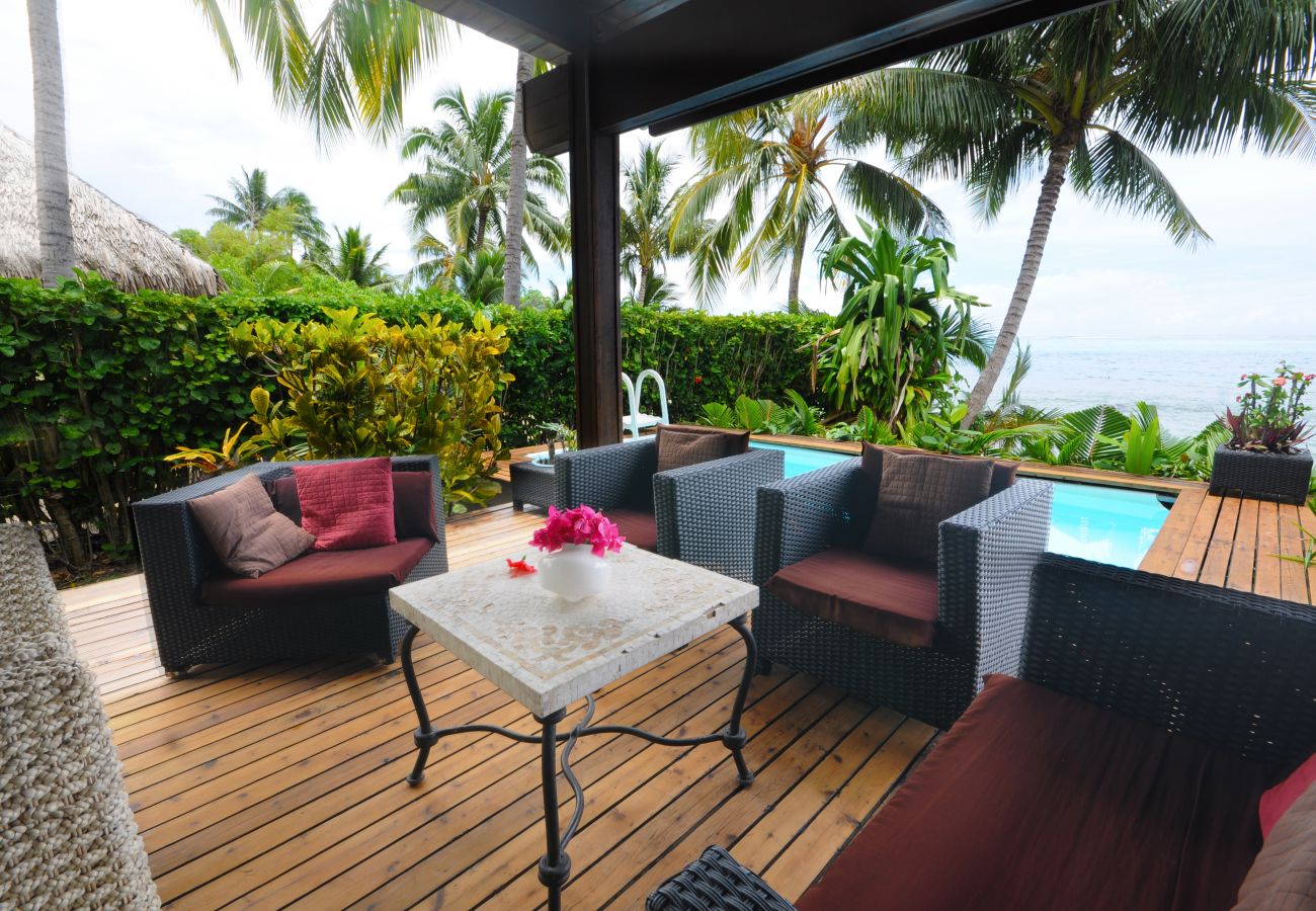 Villa à Maharepa - #2 Beach Villa Bliss by TAHITI VILLAS