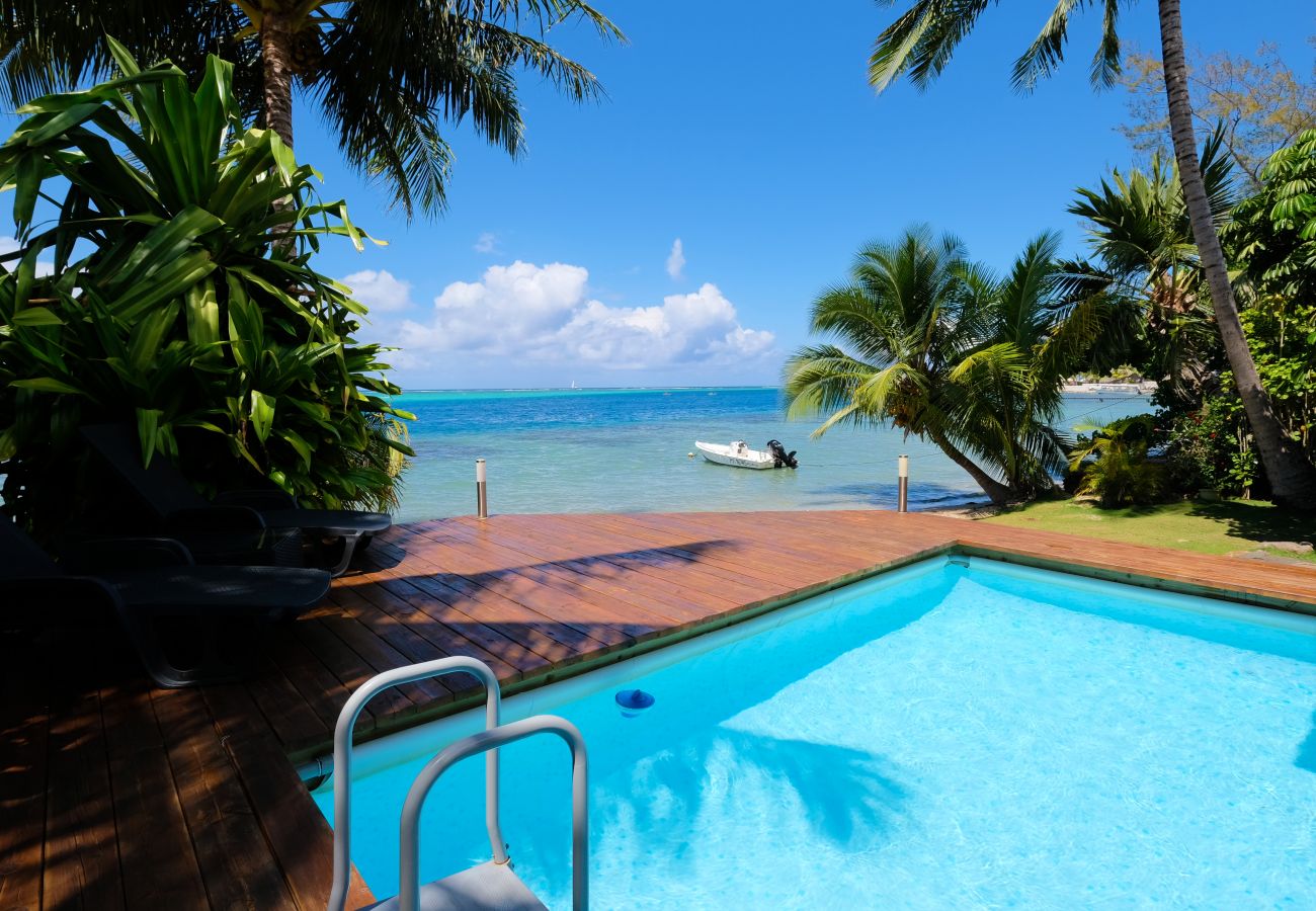 Villa à Maharepa - #2 Beach Villa Bliss by TAHITI VILLAS