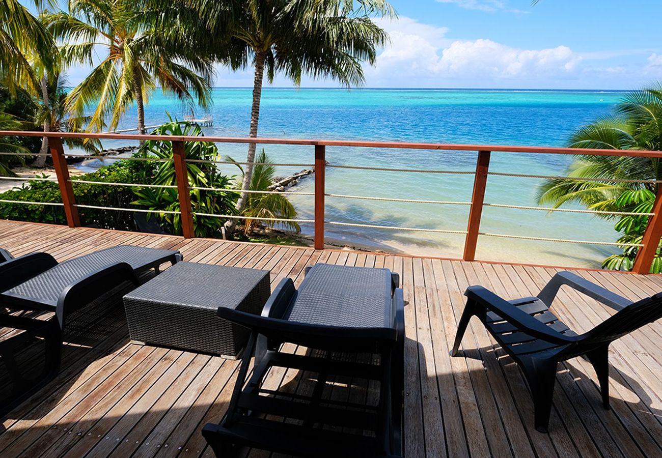 Villa à Maharepa - #2 Beach Villa Bliss by TAHITI VILLAS
