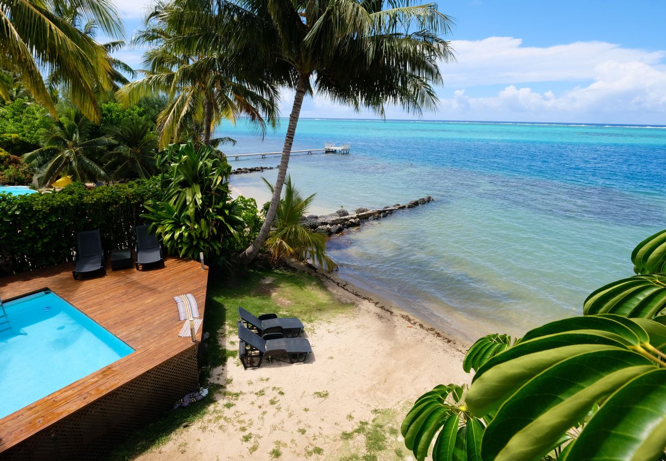 Villa à Maharepa - #2 Beach Villa Bliss by TAHITI VILLAS
