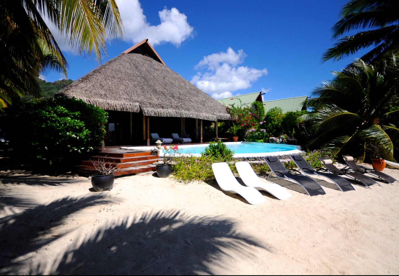 Villa à Maharepa - #1 Beach Villa Bliss by TAHITI VILLAS