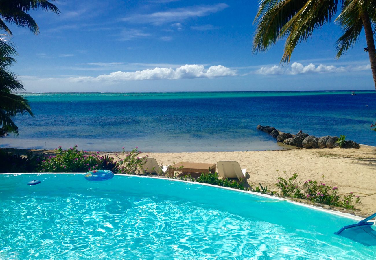 Villa à Maharepa - #1 Beach Villa Bliss by TAHITI VILLAS