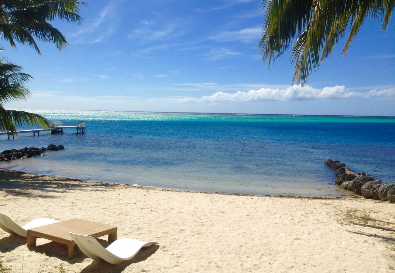 Villa à Maharepa - #1 Beach Villa Bliss by TAHITI VILLAS