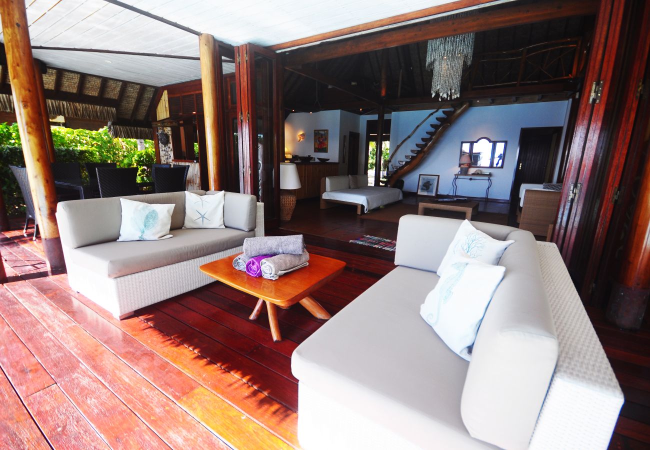 Villa à Maharepa - #1 Beach Villa Bliss by TAHITI VILLAS