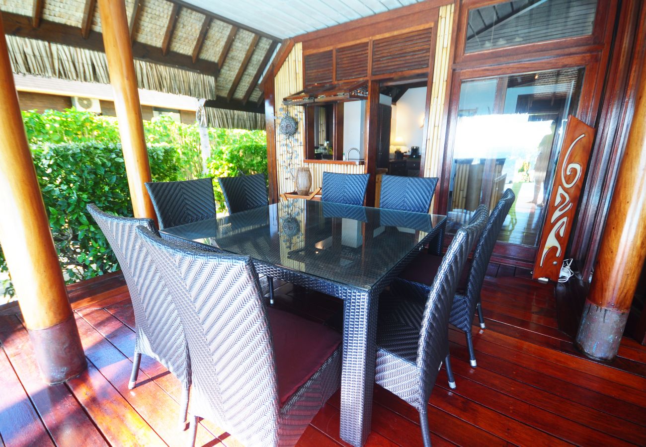Villa à Maharepa - #1 Beach Villa Bliss by TAHITI VILLAS