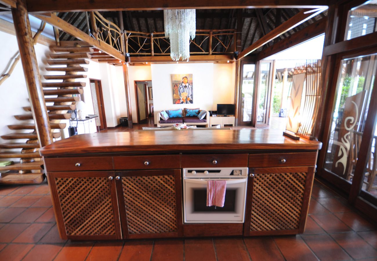 Villa à Maharepa - #1 Beach Villa Bliss by TAHITI VILLAS