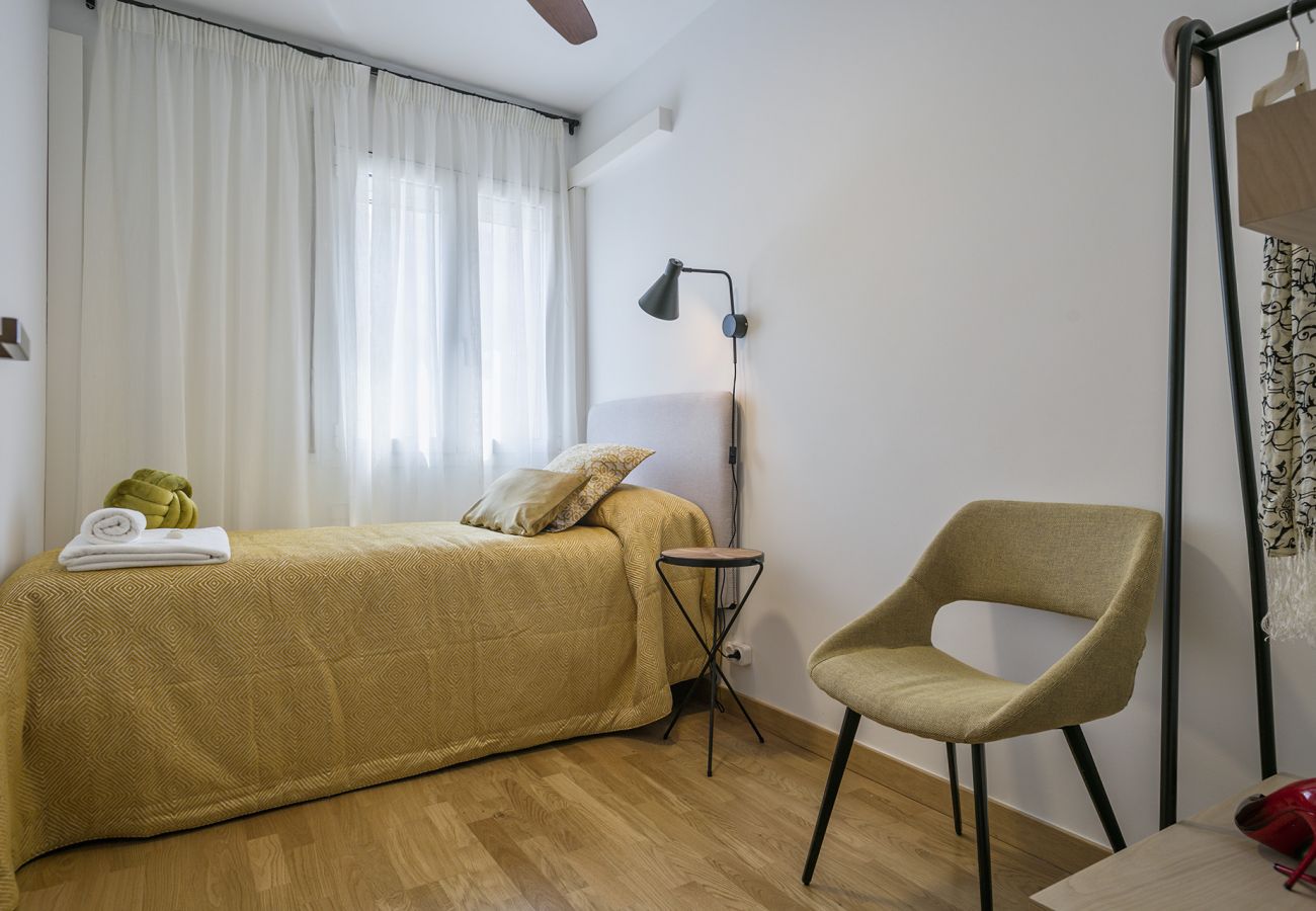 chambre individuelle d'appartement familial près de la Sagrada Familia